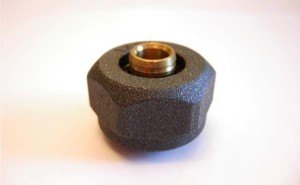 ZŁĄCZKA ZACISKOWA ZACISK DO RURY PEX 16X3/4 GRAFIT