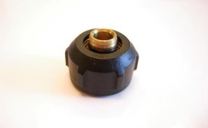 ZŁĄCZKA ZACISKOWA ZACISK DO RURY PEX 16X3/4 CZARNA